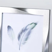 Crearthome 13x18 Curved Çerçeve Gümüş SCRV 125GMS85RS thumbnail 2