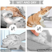 Sihirli Isıya Dayanıklı Silikon Çok Amaçlı Bulaşık Eldiven Fırçası Magic Gloves - 4