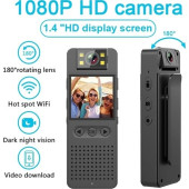 Taşınabilir Hd Wifi Video Kaydedici Vücut Kamera - 1
