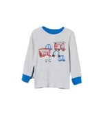 Araba Desenli Mevsimlik Pijama Üst - 1