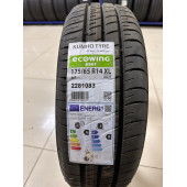 KUMHO 175/65R14 TL 86T XL  Yaz Lastiği (Üretim Yılı:2022) - 1