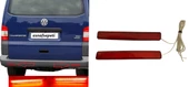 VW T5 Transporter  Arka Tampon Reflektörü, 2003- 2011  LED, 7E0945106, 7E0945105 - 1