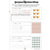%100 Çarpma Öğreten YAZ-SİL Kitabı - 2