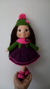Nisan Bebek Amigurumi Organik Oyuncak - 1