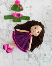 Nisan Bebek Amigurumi Organik Oyuncak - 4