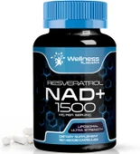 Wellnees Labs NAD + Resveratrol 1500 mg 90 Kapsül - 1