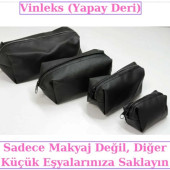 4 lü Takı Makyaj Çantası Seti, Organize Çanta, Küçük Özel, Kişisel Eşya, Takı, Çanta Seti - 1