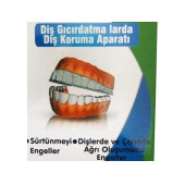 Diş Gıcırdatma, Bruksizm Aparatı ,Diş  Sıkma Önleyici, Yüksek Kalitede Silikon Gece Plağı (Kutulu) - 1