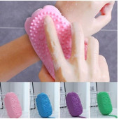 Silikonlu Sünger Hazneli  Duş, Banyo, Hamam Kesesi - 7