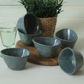 Keramika Mat Açık Yeşil Trior Çerezlik 12 Cm 6 Adet 324 - 1