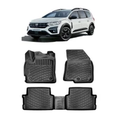 Rizline Dacia Jogger 2022 Sonrası  3D Havuzlu Paspas Sİyah thumbnail 1