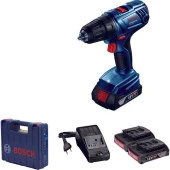 Bosch Professional GSR 180-LI  18 Volt  2,0 Ah  Çift Akülü/ Delme ve Vidalama Makinası-06019F8109 thumbnail 1