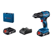 Bosch GSB 185 Li Çift Akülü 2 Ah Darbeli Matkap thumbnail 2