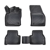 Rizline Fiat Doblo 2023+ 3D Havuzlu Paspas Siyah thumbnail 2