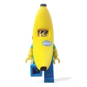 LEGO Ledlite 5005706 Iconic Banana Guy Costume Led Key Chain thumbnail 2