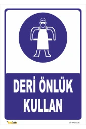 Deri Önlük Kullan Levhası Levha 50x70 Cm Galvaniz Saç 0,4 Mm thumbnail 1