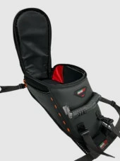 Forte gt Xbyc 70655 Motosiklet Kavisli PVC Africa twin Depo Üstü Çanta Siyah - 2