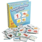 Eğlenceli Bulmacalar - Sayılar Renkler Şekiller - 2