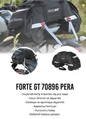 Forte Gt 70896 Pera Motosiklet Arka Çanta Heybe 60 Litre Motosiklet Heybe Çantası - 2