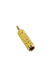 Midex LE2 Jack Adaptör 3.5mm Çevirici Altın Renk Adaptör Stereo - 1