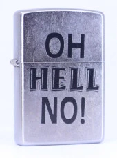 Zippo Oh Hell No Dizayn Çakmak - 1