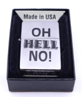Zippo Oh Hell No Dizayn Çakmak - 4