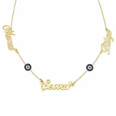 İsimli Aile Altın Kolye (sosyeteli) - 1