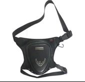 Forte Gt 45 Chopper Cruiser Suni Deri Çanta Motosiklet Bacak Ve Bel Çantası - 4