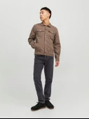 JACK JONES Mike Orijinal Dar Kesim Kot Pantolon 12242326 - 5