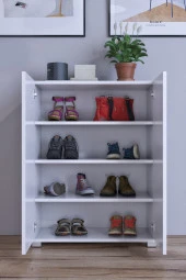 Mokaparkavm Prenses Ayakkabı Dolabı Ayakkabılık Fonksiyonel Çok Amaçlı Dolap - 3