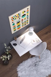 Mokaparkavm Kamelya Duvara Monte Katlanabilir Yemek Masası Çalışma Masası Balkon Masası - 2