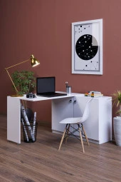 Mokaparkavm Flor Çok Amaçlı Çalışma Masası - 3