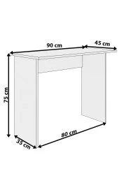 Mokaparkavm Inci Dekoratif Pratik Kolay Kurulum Çalışma Masası - 3