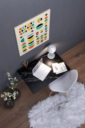 Mokaparkavm Kamelya Duvara Monte Katlanabilir Yemek Masası Çalışma Masası - 3