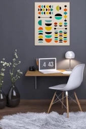 Mokaparkavm Kamelya Katlanabilir Masa Pratik Yemek Masası Çalışma Masası - 2