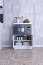 Mokaparkavm Roma Çok Amaçlı Mikro Dalga Fırın Dolabı - 4