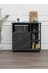 Mokaparkavm Bozlale Mikrodalga Fırın Dolabı Kahve Dolabı - 2