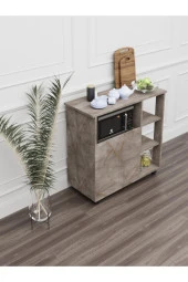 Mokaparkavm Bozlale Mikrodalga Fırın Dolabı Kahve Dolabı - 2