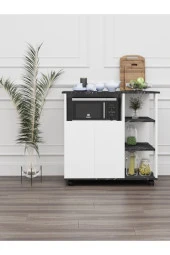 Mokaparkavm Bozlale Mikrodalga Fırın Dolabı Kahve Dolabı - 2