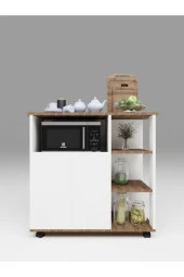 Mokaparkavm Bozlale Mikrodalga Fırın Dolabı Kahve Dolabı - 2