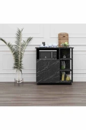 Mokaparkavm Bozlale Mikrodalga Fırın Dolabı Kahve Dolabı - 3