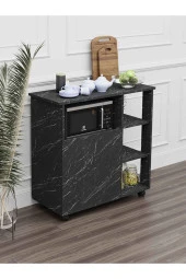 Mokaparkavm Bozlale Mikrodalga Fırın Dolabı Kahve Dolabı - 4