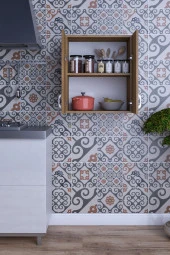 Mokaparkavm Moza Çok Amaçlı Dolap Kapaklı Mutfak Banyo Balkon - 4