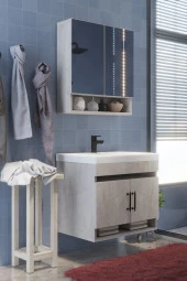 Mokaparkavm Salvador Banyo Dolabı Çok Amaçlı Banyo Dolabı - 4