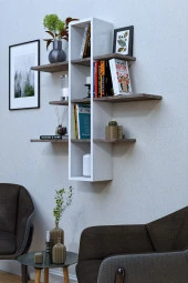 Mokaparkavm Yaz Kitaplık Dekoratif Raf - 2