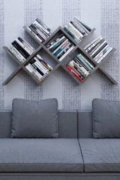 Mokaparkavm Manol Kitaplık Dekoratif Kitaplık - 4