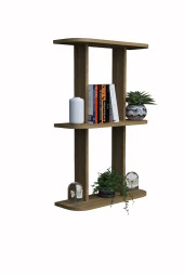 Mokaparkavm Kardelen Dekoratif Duvar Rafı - 3