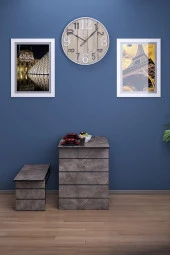 Mokaparkavm Begonya Tabureli Yemek Masası - 1