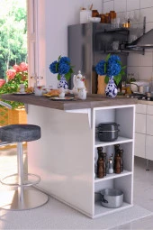 Mokaparkavm Şahin Ada Mutfak Masası Yemek Masası thumbnail 2