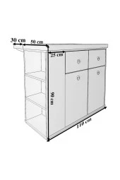 Mokaparkavm Şahin Ada Mutfak Masası Yemek Masası - 4